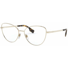 Burberry Women's Eyeglasses - Pale Gold Cat Eye Frame, 53 mm | BURBERRY 0BE1341 1109