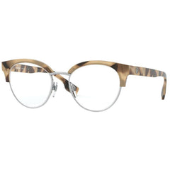 Burberry Women's Eyeglasses - Spotted Horn Plastic Round Frame | BURBERRY 0BE2316 3501