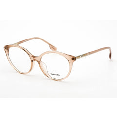 Burberry Women's Eyeglasses - Transparent Peach Pink Acetate Frame | 0BE2349F 3358