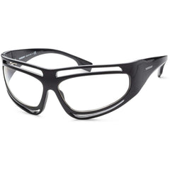 Burberry Women's Sunglasses - Black Plastic Frame Clear Lens | BURBERRY 0BE4342 30011W