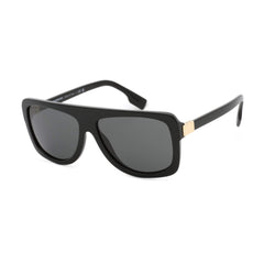 Burberry Women's Sunglasses - Black Rectangular Frame Grey Lens | 0BE4362 300187