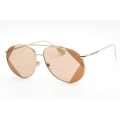 Burberry Women's Sunglasses - Gold Aviator Full Rim Metal Frame | 0BE3138 110993