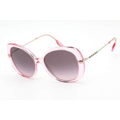 Burberry Women's Sunglasses - Pink Full Rim Butterfly Plastic Frame | 0BE4374 40245M