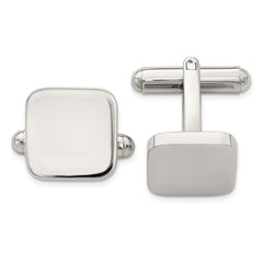 Stainless Steel Polished Cufflinks