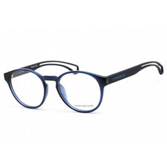 Calvin Klein Jeans Unisex Eyeglasses - Crystal Navy Plastic Round Frame | CKJ19508 405