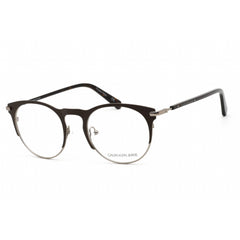 Calvin Klein Jeans Unisex Eyeglasses - Matte Dark Brown Metal/Plastic | CKJ19313 201