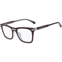 Calvin Klein Jeans Women's Eyeglasses - Plum and Crystal Square Frame | CKJ20515 504