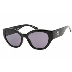 Calvin Klein Jeans Women's Sunglasses - Black Plastic Cat Eye Frame | CKJ22634S 001