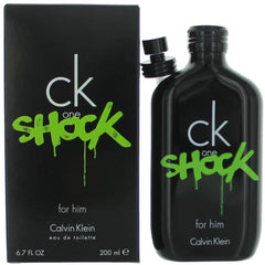 Calvin Klein Men's Eau De Toilette Spray - One Shock Captivating Scent, 6.7 oz
