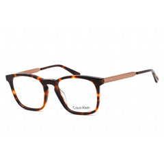 Calvin Klein Men's Eyeglasses - Burgundy Havana Plastic Square Frame | CK22503 609
