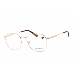 Calvin Klein Men's Eyeglasses - Full Rim Square Shape Gold Metal Frame | CK22116 717