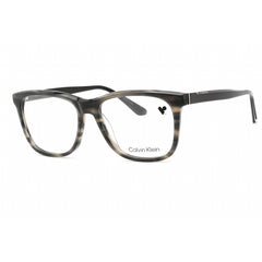 Calvin Klein Men's Eyeglasses - Grey Havana Plastic Rectangular Frame | CK22507 025