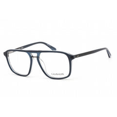 Calvin Klein Men's Eyeglasses - Navy/Crystal Plastic Square Shape Frame | CK20529 424