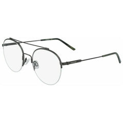 Calvin Klein Men's Eyeglasses - Satin Gunmetal Round Frame | CALVIN KLEIN CK19144F 008