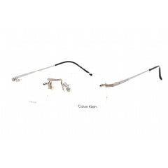 Calvin Klein Men's Eyeglasses - Silver Titanium Square Shape Frame | CK22112T 045