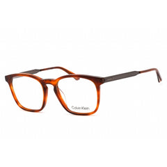 Calvin Klein Men's Eyeglasses - Square Blonde Havana Acetate/Metal Frame | CK22503 213