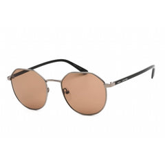 Calvin Klein Men's Sunglasses - Dark Gunmetal Metal Round Shape Frame | CK22103S 009