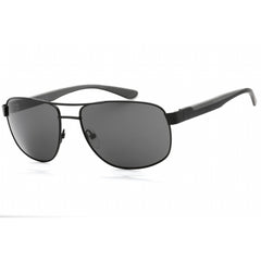 Calvin Klein Men's Sunglasses - Full Rim Matte Black Metal Aviator | CK20319S 002