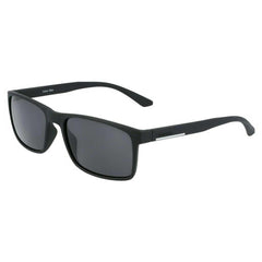 Calvin Klein Men's Sunglasses - Matte Black Rectangular Plastic Frame | CK21508S 001