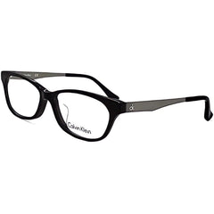Calvin Klein Unisex Eyeglasses - Black Plastic Oval Frame | CALVIN KLEIN CK5952A 001