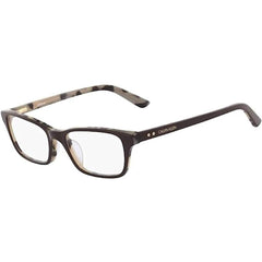 Calvin Klein Unisex Eyeglasses - Brown Cream Tortoise Frame | CALVIN KLEIN CK18541 212