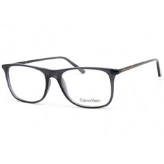 Calvin Klein Unisex Eyeglasses - Crystal Navy Rectangular Full Rim Frame | CK19513 410