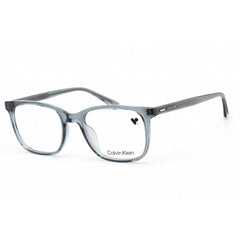 Calvin Klein Unisex Eyeglasses - Crystal Teal Plastic Square Shape Frame | CK21500 429
