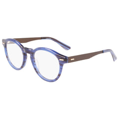 Calvin Klein Unisex Eyeglasses - Full Rim Blue/Black Round Shape Frame | CK21518 438