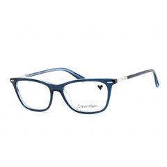 Calvin Klein Unisex Eyeglasses - Full Rim Rectangular Blue Plastic Frame | CK22506 438