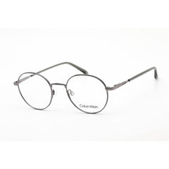 Calvin Klein Unisex Eyeglasses - Full Rim Shiny Gunmetal Metal Frame | CK20315 009