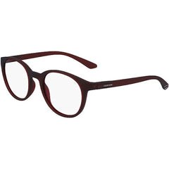 Calvin Klein Unisex Eyeglasses - Matt Crystal Deep Red | CALVIN KLEIN CK19570 601