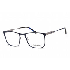 Calvin Klein Unisex Eyeglasses - Matte Navy Plastic Rectangular Frame | CK20129 410