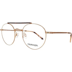 Calvin Klein Unisex Eyeglasses - Rose Gold Pilot Frame | CALVIN KLEIN CK20126 780