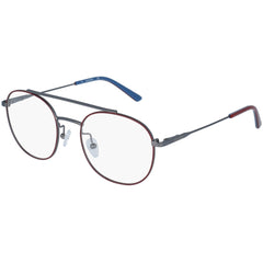 Calvin Klein Unisex Eyeglasses - Satin Oxblood Round Frame | CALVIN KLEIN CK18123 601