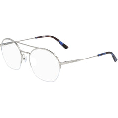Calvin Klein Unisex Eyeglasses - Silver Metal Round Frame | CALVIN KLEIN CK20110 045