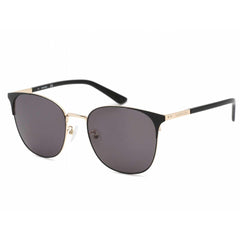 Calvin Klein Unisex Sunglasses - Gold Metal Cat Eye Frame | CALVIN KLEIN CK19322SK 717