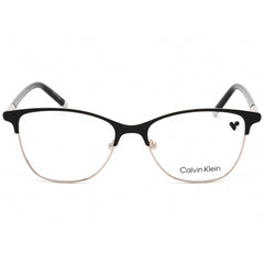 Calvin Klein Women's Eyeglasses - Black Cat Eye Metal Frame Demo Lens | CK5464 001