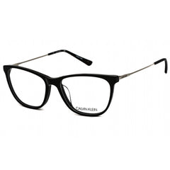 Calvin Klein Women's Eyeglasses - Black Full Rim Frame Clear Demo Lens | CK18706 001