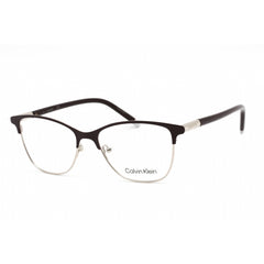 Calvin Klein Women's Eyeglasses - Bordeaux Metal Cat Eye Shape Frame | CK5464 604