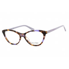 Calvin Klein Women's Eyeglasses - Cat Eye Iris Tortoise Plastic Frame | CK20506 524