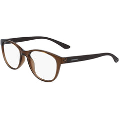 Calvin Klein Women's Eyeglasses - Crystal Amber Square | CALVIN KLEIN CK19572 281