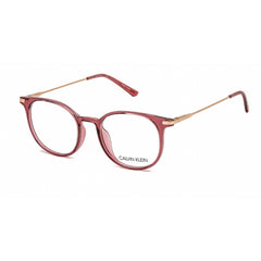 Calvin Klein Women's Eyeglasses - Crystal Mauve Plastic Round Frame | CK20704 534