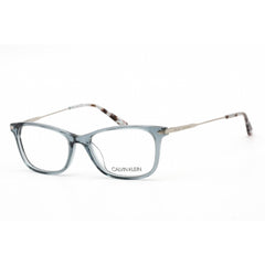 Calvin Klein Women's Eyeglasses - Crystal Slate Blue Plastic Cat Eye | CK18722 419