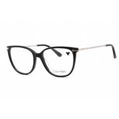 Calvin Klein Women's Eyeglasses - Full Rim Black Plastic Rectangular | CK22500 001