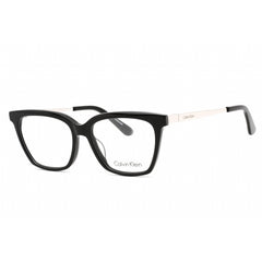 Calvin Klein Women's Eyeglasses - Full Rim Black Plastic Rectangular | CK22509 001