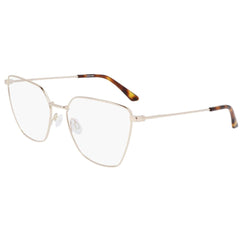Calvin Klein Women's Eyeglasses - Gold Metal Cat Eye Frame | CALVIN KLEIN CK21102 717