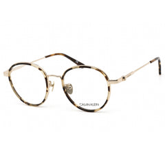 Calvin Klein Women's Eyeglasses - Khaki Tortoise Frame Clear Lens | CK18110A 244