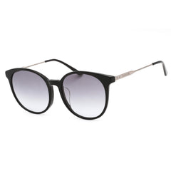 Calvin Klein Women's Sunglasses - Black Round Plastic Frame Grey Lens | CK18711SA 001