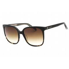 Calvin Klein Women's Sunglasses - Full Rim Black/Amber Plastic Frame | CK21707S 033
