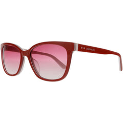 Calvin Klein Women's Sunglasses - Red/Blush Square Frame | CALVIN KLEIN CK19503S 610